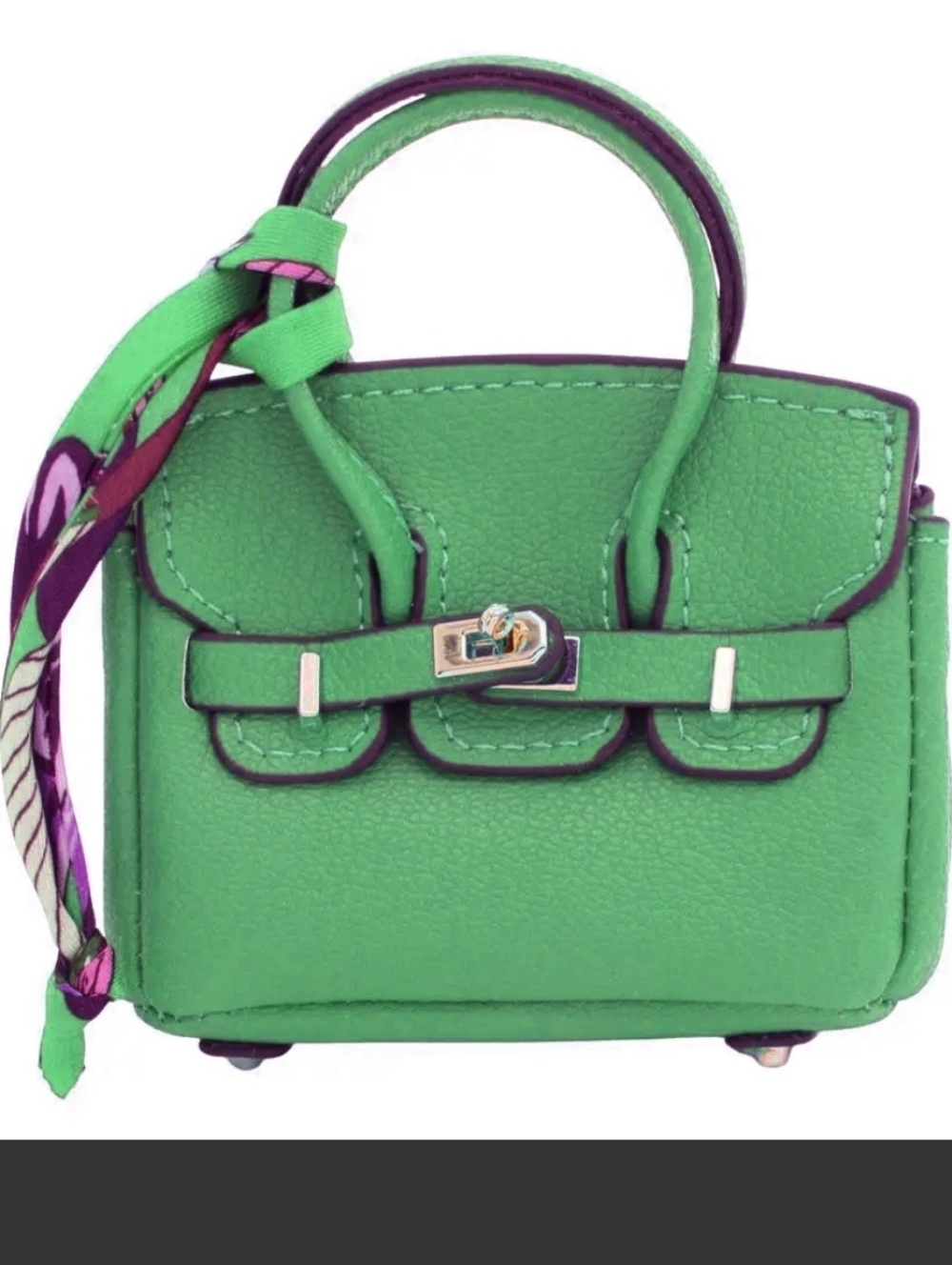 Mini Lux Tote Handbag Bag Charm  - NEW